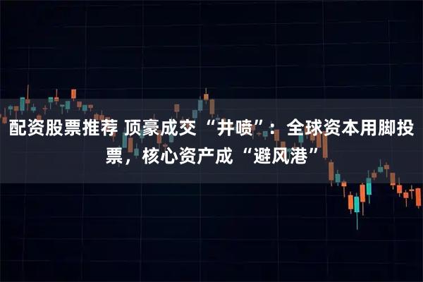 配资股票推荐 顶豪成交 “井喷”：全球资本用脚投票，核心资产成 “避风港”