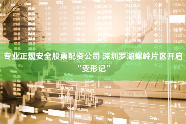 专业正规安全股票配资公司 深圳罗湖螺岭片区开启“变形记”